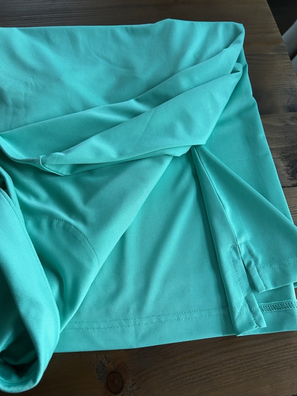 Men’s Green Performance Golf Polo - Picture 4 of 4